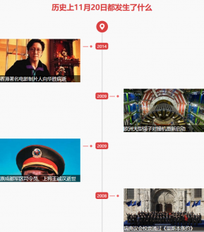 11月20日歷史上的今天發生了什么？