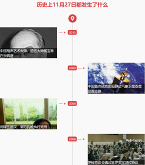 11月27日歷史上的今天發生了什么？